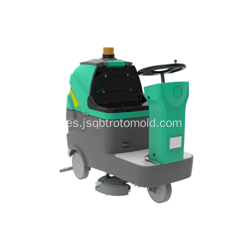 Molde de rotomolding personalizado para conducir barredor del piso